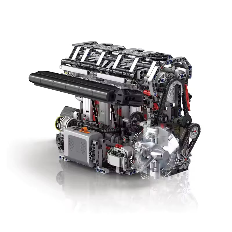 V-Type 8-Cylinder Engine